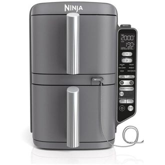 Ninja Sl451eu Freidora Doble 9,5 L Independiente 2470 W Freidora De Aire Caliente Negro - Ninja