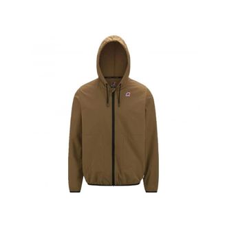 K-Way Reis Jourdain Hoodie - Heren - Vesten met rits - Bruin - XS - Katoen - Hoodies & sweatvesten