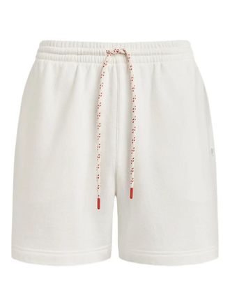 12 Storeez textured terry track shorts - White