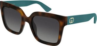 Gucci Gg 2190S Zonnebril - Dames - Zonnebrillen - Bruin - 53 MM - Nylon - Accessoires