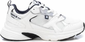 Xti Womens Lace Up Sneakers In White