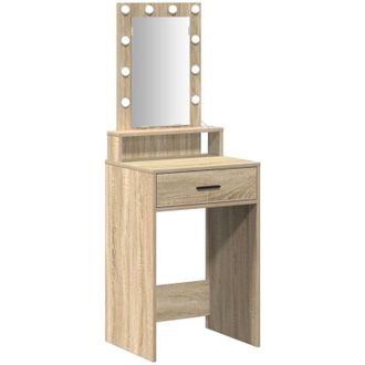 vidaXL Vidaxl - Dressing Table Brown 50 x 41 x 140 cm Engineered wood