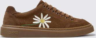 Camper Sneakers Twins in pelle scamosciata con motivo floreale