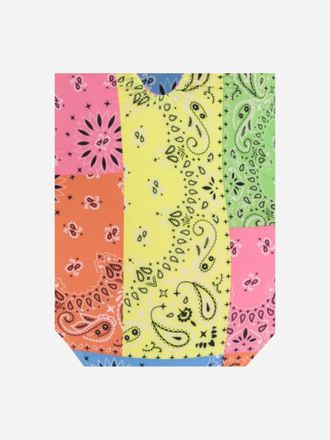 MC2 Saint Barth Womens One-Piece Swimsuit Bandana Print Multicolour Polyamide Swimwear Sea Clothing