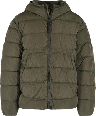 C.P. Company Chrome-R Hooded Puffer Jacket - Heren - Winterjassen - Groen - XL - Jassen