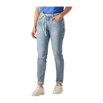 Circle Of Trust Dames, Jeans, Blauw, Maat: W25 Katoen