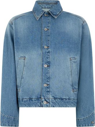 Jacquemus Denim Jacket - Heren - Spijkerjassen - Blauw - L - Denim - Jassen