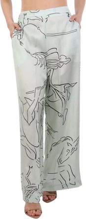 Liviana Conti Mujer, Pantalones, Verde, Talla: S