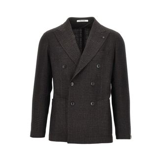 Tagliatore Blazer Montecarlo - Jackets - Hombre - Marr&oacute;n - L
