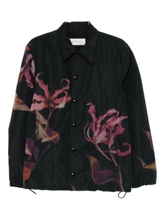 Dries Van Noten Trocknen Van Noten Orries 2069 M.W.Jacket Black