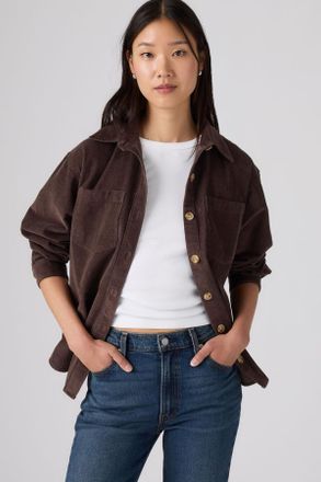 Levi's Iris Overshirt - Donna - XS - Marrone / Java