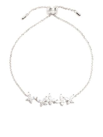 APM Monaco Bracciale a catena con cristalli - Argento