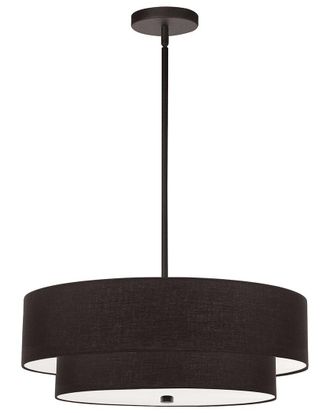 Dainolite Everly 4-Light 2 Tier Pendant