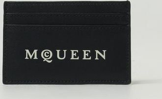 Alexander McQueen McQueen Portacarte di credito in pelle