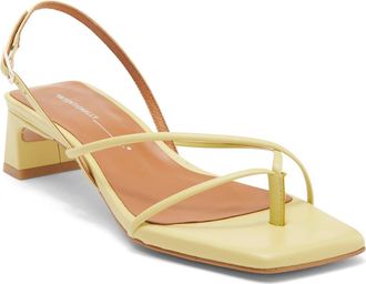 Intentionally blank Fifi Slingback Sandal in Butter at Nordstrom, Size 10Us