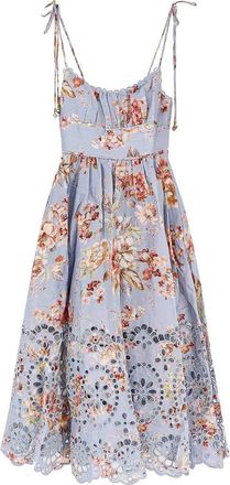 Zimmermann Awaken Long Linen Dress