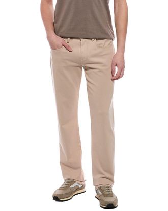 7 For All Mankind The Straight Double Knit Beige Jean
