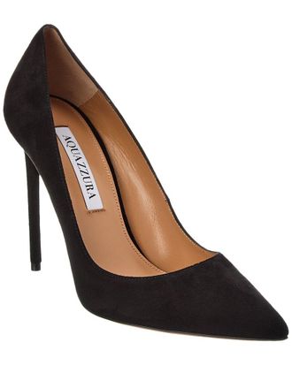 Aquazzura Purist 105 Suede Pump