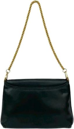 Gucci Pre-owned Shoulder Bags, female, Black, Size: ONE SIZE Pre-owned Leather Shoulder Bag