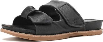 Rockport Zova Womens Wedge Shoes Black Leather : 8.5 M (B), Suede
