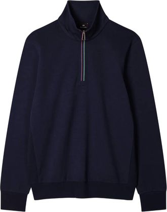 Paul Smith Felpa con zip - Blu