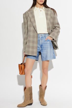 Rag & Bone Shorts Made Of Denim-like Fabric, Womens, Blue