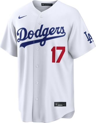 Nike Shohei Ohtani Los Angeles Dodgers Nike Mens MLB Stadium Jersey in White | RE26LDHOLD9-UV4