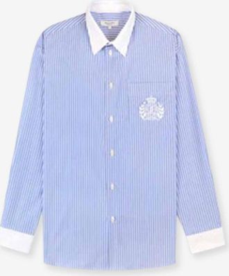 Sporty & Rich Oversized Striped Shirt