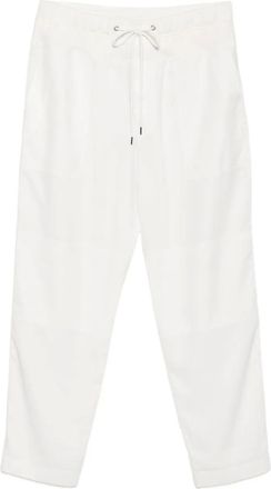James Perse Pantaloni affusolati con coulisse - Bianco