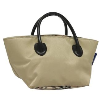 Burberry Pre-owned Nylon handbags - Dames - Vintage Handtas - Beige - ONE Size - Nylon - Vintage