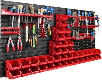 OEM Tablero De Herramientas De 172x78 Cm, Estante Para Taller O Garaje