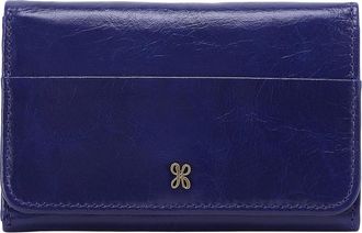 Hobo Jill Trifold Womens Wallet Bill-fold Womens Wallet Winter Violet, Leather