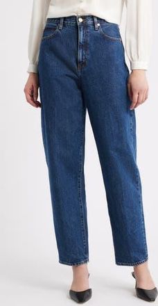 Frame Denim The Neat High Waist Barrel Jeans in Lavish at Nordstrom Rack, Size 28