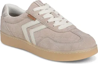 Dr. Scholls Rebel Sport Sneaker in Chalk Beige Suede at Nordstrom, Size 7.5