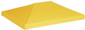 vidaXL Toldo De Cenador 270 G/m&sup2; 4x3 M Amarillo Vidaxl Amarillo