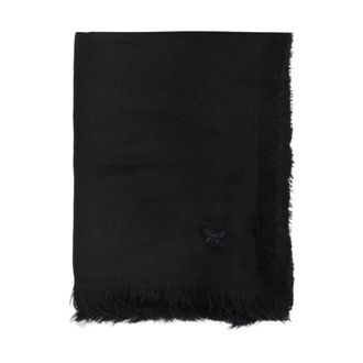 Max Mara Accessoires, Dames, Zwart, ONE Size, Latino Stole