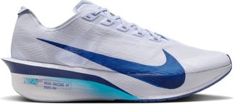 Nike Mens Vaporfly 4 Road Racing Shoes In Ghost/persian Violet/football Grey/blue Void