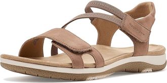 Rockport Shevon Womens Sandals Light Brown : 7.5 M (B), Leather