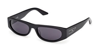 GCDS GD0070 01A Mens Sunglasses Black Size 54
