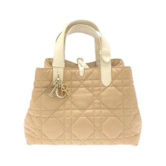 Dior Pre-owned Toujours Calf Tote Bag - - Pre-owned - Donna - Beige - ONE SIZE