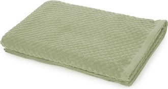 KASANOVA Telo doccia cotone Pop Corn verde chiaro