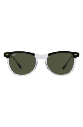 Ray-Ban Eagle Eye 56mm Gradient Pillow Sunglasses in Green at Nordstrom