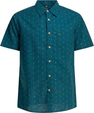 Montbell Camicia a maniche corte con stampa all-over - - Shirts - Uomo - Blu - L