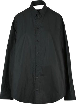 Balenciaga Vestido Camisero - Dresses - Mujer - Negro - M