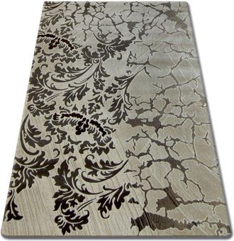 RugsX Rugsx - Carpet acrylic florya 0214 Cream/Caramel beige 80x150 cm