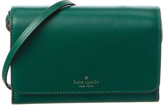 Kate Spade New York Kate Spade New York Kerri Smooth Leather Small Flap Wallet On A String