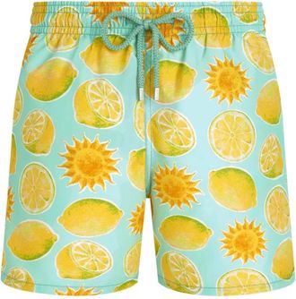 Vilebrequin Moorea Limonade Zwemshorts - Heren - Strandmode - Veelkleurig - S - Badmode