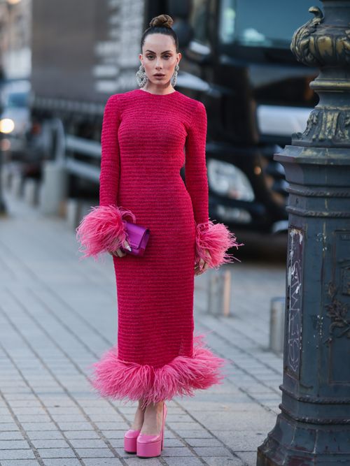 Social Media Star Sra Pevida auf der Paris Fashion Week 2022/2023