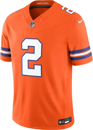 Nike Pat Surtain II Denver Broncos Nike Mens Dri-FIT NFL Limited Jersey in Orange | 37NM0B8M8WF-0Y1