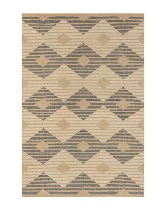 nuLOOM Nautical Striped Easy-Jute Machine Washable Area Rug